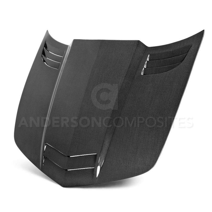 Anderson Composites 10-13 Chevy Camaro TT-Style Carbon Fiber Hood