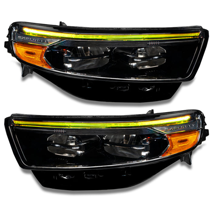 Oracle 20-22 Ford Explorer Dynamic RGB Headlight DRL Kit - - w/ 2.0 Controller