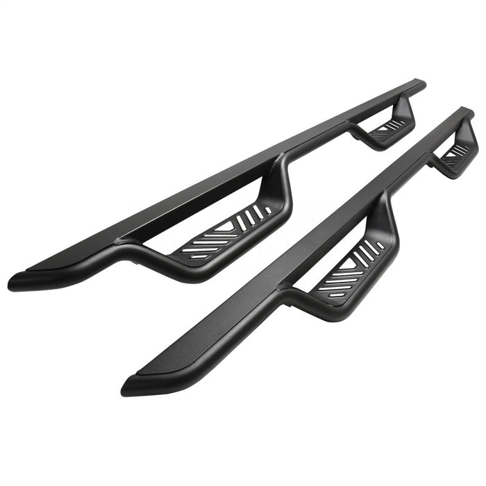 Westin 15-22 Ford F-150 SuperCrew / 17-22 F-250/350 Crew Cab Outlaw Nerf Step Bars - Textured Black