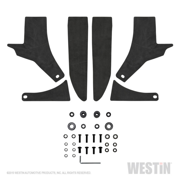 Westin 18-19 Jeep Wrangler Pillar LED Light Mount - Textured Black
