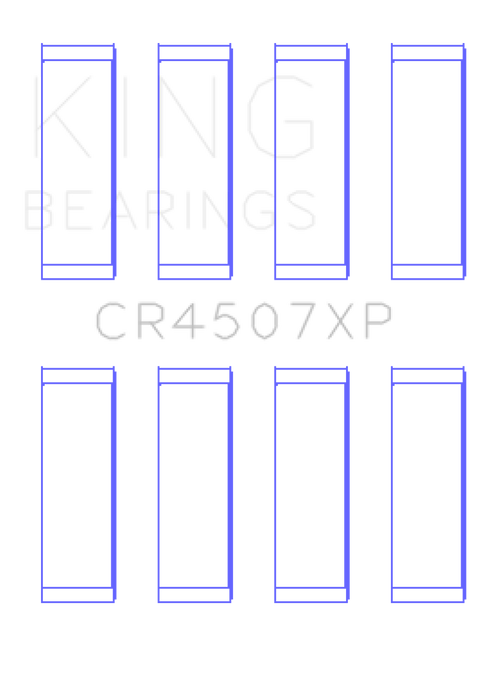 King Engine Bearings Mazda Mzr 2.3L 16V / Ford Duratec 2.3L 16V Connecting Rod Bearing Set