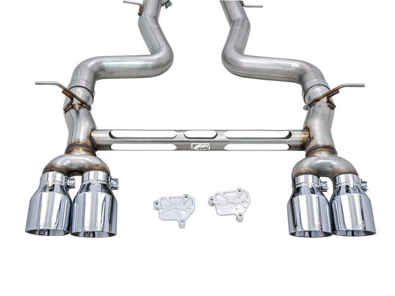 AWE Tuning BMW F8X M3/M4 SwitchPath Cat-Back Exhaust - Diamond Black Tips