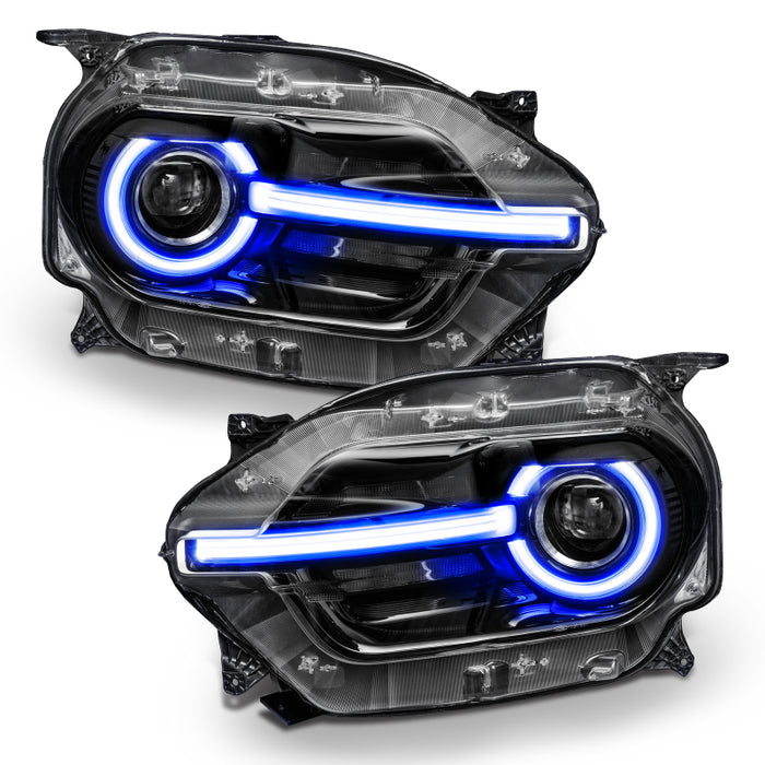 Oracle 2021 Ford Bronco Sport RGB+W Headlight DRL + Halo  - ColorSHIFT w/ RF Controller