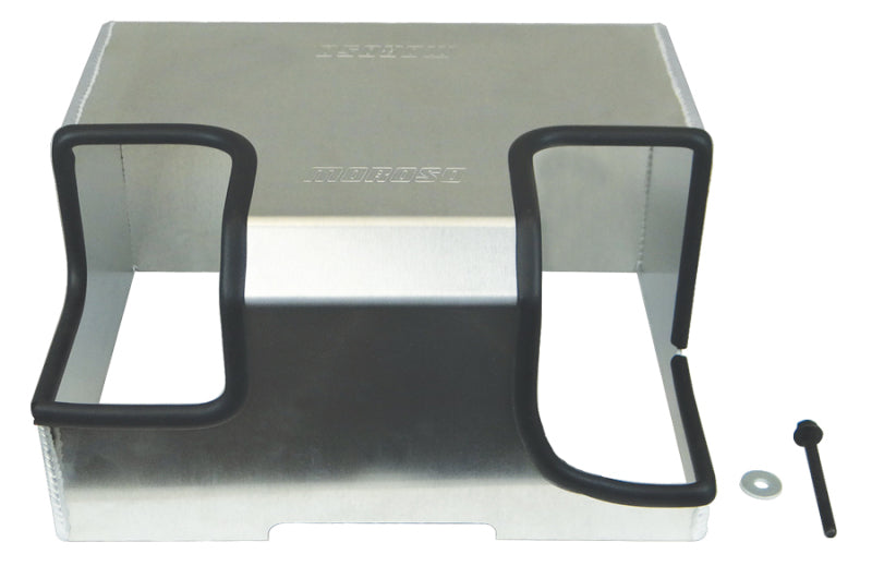 Moroso 05-Up Ford Mustang Battery Cover - Fabricated Aluminum
