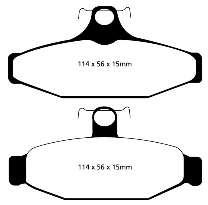 EBC 83-87 Chevrolet Corvette (C4) 5.7 Bluestuff Rear Brake Pads