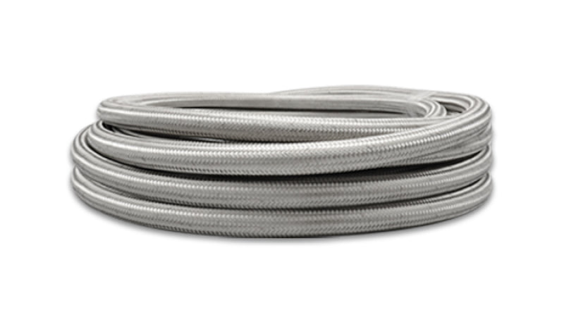 Vibrant Stainless Steel Braided Flex Hose w/PTFE Liner AN -16 (10ft Roll)